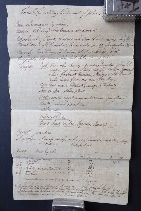 The original working papers of Captain Philip Beaver’s African Memoranda (1805); around 90 - Image 162 of 684