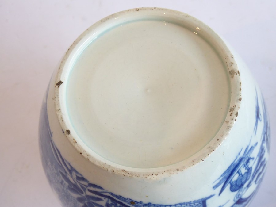 Swansea (Cambrian) Pottery, an early 19th century pearlware jug of baluster form, circa 1800/1810; - Image 4 of 7