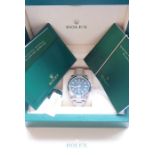 A gentleman's Rolex Oyster Perpetual Milgauss Superlative Chronometer wristwatch, officially