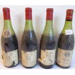 Three bottles of Chateau Corton Grancey 1967 and a bottle of Beaune - Clos du Roi 1966 - Doudet