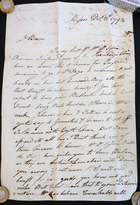 The original working papers of Captain Philip Beaver’s African Memoranda (1805); around 90 - Image 417 of 684