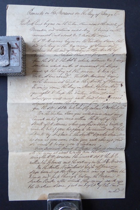 The original working papers of Captain Philip Beaver’s African Memoranda (1805); around 90 - Image 177 of 684