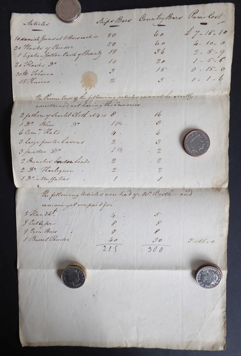 The original working papers of Captain Philip Beaver’s African Memoranda (1805); around 90 - Image 114 of 684