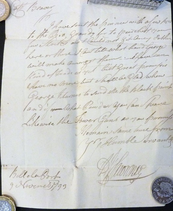 The original working papers of Captain Philip Beaver’s African Memoranda (1805); around 90 - Image 532 of 684