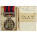 The India General Service Medal with Hazara 1888 clasp to the Venerable Archdeacon W. H. Tribe Eccl.