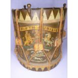 An early 20th century Henry Potter miniature regimental drum; 2nd Bttn. FIFTH Fusiliers (7.2cm in