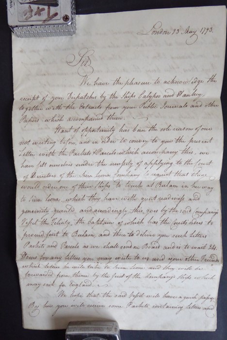 The original working papers of Captain Philip Beaver’s African Memoranda (1805); around 90 - Image 127 of 684