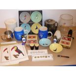 A good and interesting collection of Guinness Brewery memorabilia; to include tankards, an oversized