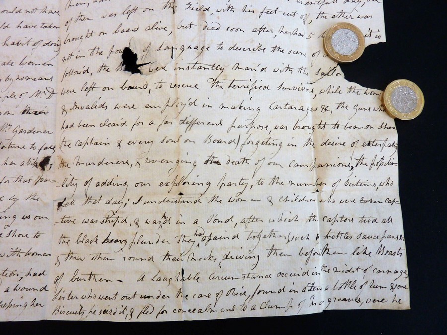 The original working papers of Captain Philip Beaver’s African Memoranda (1805); around 90 - Image 383 of 684