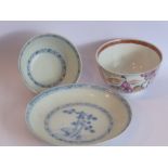 'The Nanking Cargo', a tea bowl and saucer with original Christie's labels to the undersides