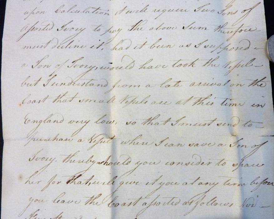 The original working papers of Captain Philip Beaver’s African Memoranda (1805); around 90 - Image 524 of 684