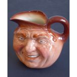 A Royal Doulton jug 'John Barleycorn, Old Lad', printed marks to underside (16cm highest)