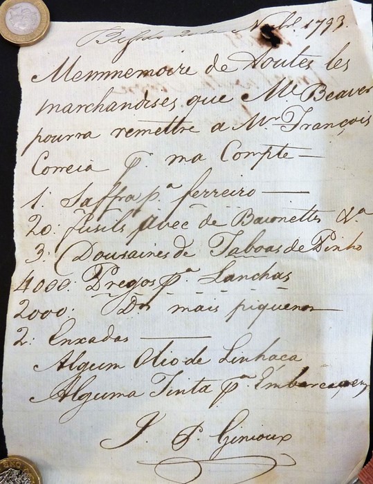 The original working papers of Captain Philip Beaver’s African Memoranda (1805); around 90 - Image 587 of 684