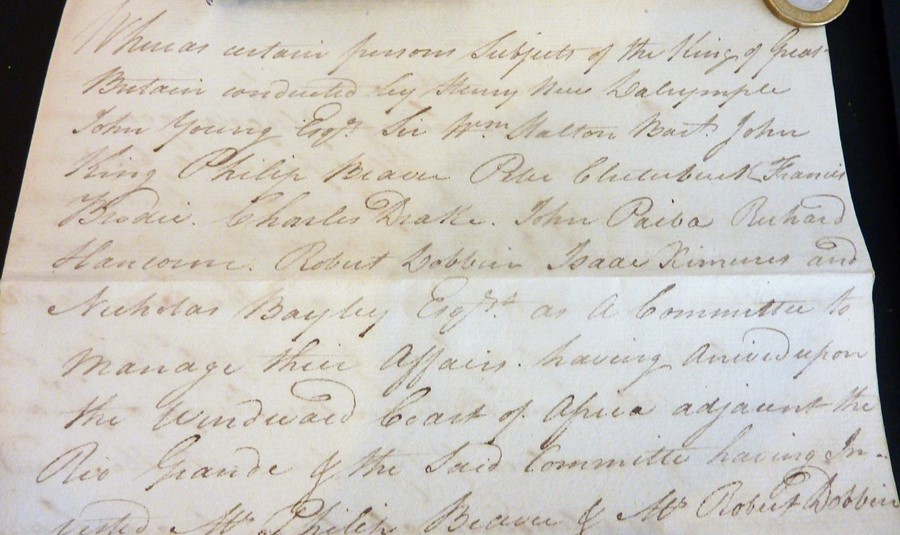 The original working papers of Captain Philip Beaver’s African Memoranda (1805); around 90 - Image 671 of 684