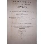 A Description of Ceylon by Rev James Cordiner (1807) Containing an Account of the Country,