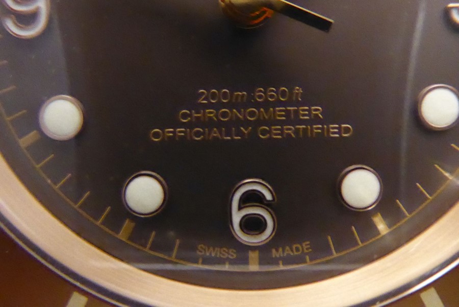 A gentleman's Tudor Heritage Black Bay (Geneva) Bronze chronometer; (model no. 79250BM), fully - Image 5 of 14