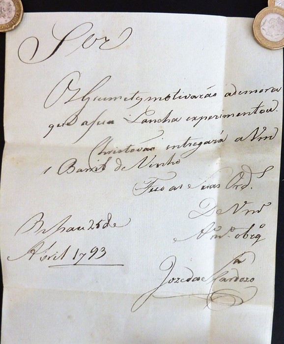 The original working papers of Captain Philip Beaver’s African Memoranda (1805); around 90 - Image 607 of 684