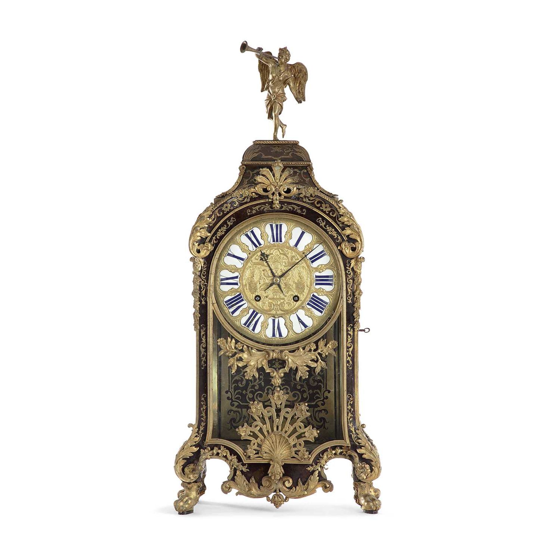 PENDULE À POSER, HORLOGER GODDE L'AÎNÉ, DÉBUT DE L'ÉPOQUE RÉGENCE (1715-1720)