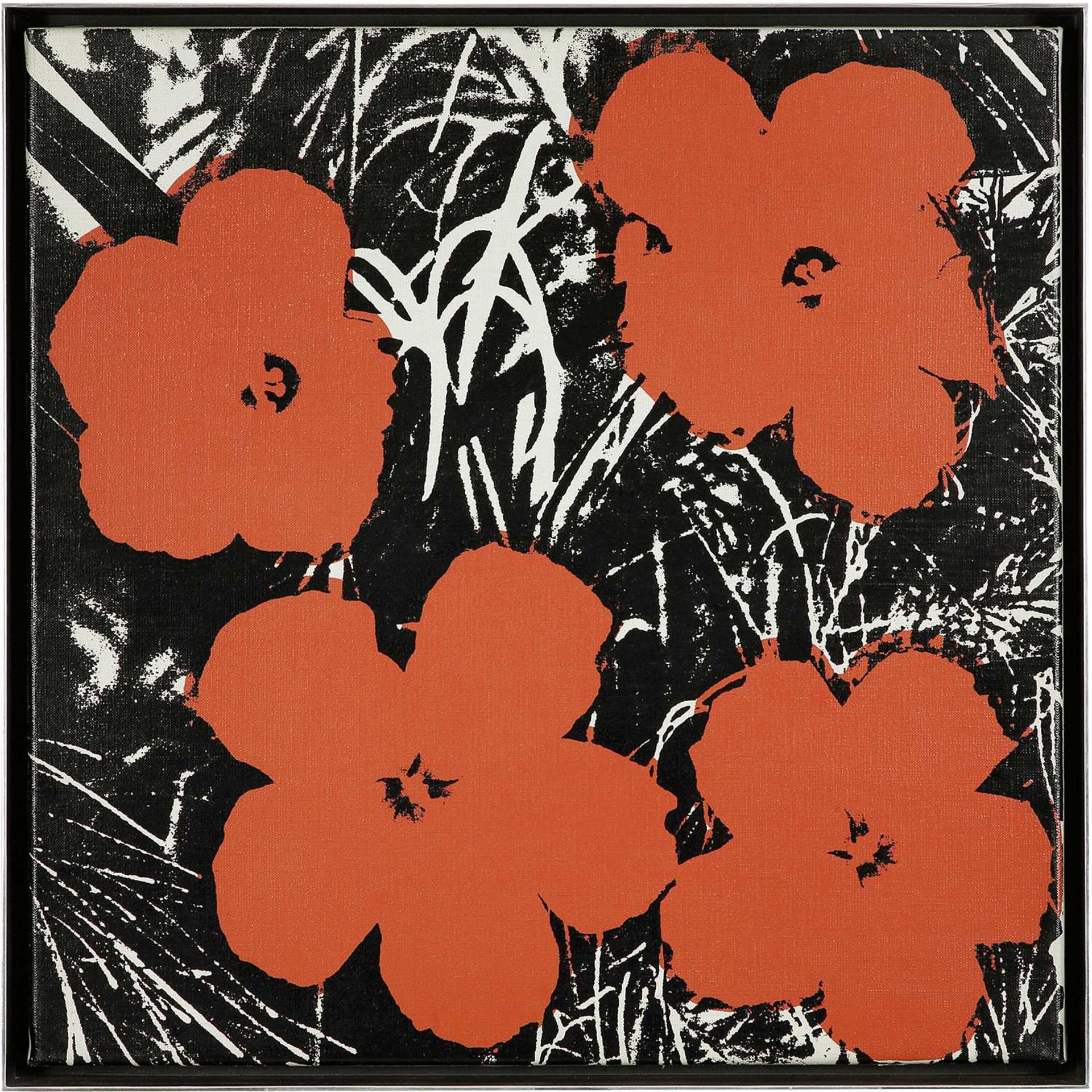 ƒ ANDY WARHOL (1928-1987) FLOWERS, 1964 Peinture polymère synthétique et encre sérigraphique sur