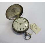 Parkinson & Frodsham - William IV. An 1830 silver full hunter pocket watch with the dial marked