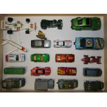 A box of various diecast vehicles all in excellent condition. See photo