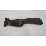 Survival machete (folding). These were used by the US Air Force during WWII and by the RAF late into