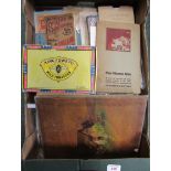 Box of mixed ephemera, photographs, maps etc.