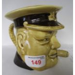 A mug of Winston Churchill by Avonware, England