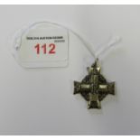 G R Silver Canadian Memorial Cross. The medal is in good condition and named, however someone has