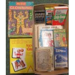 A small amount of various playing cards, jigsaws, games etc