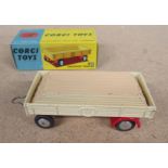 Corgi dropside trailer no 100 with planks load. Excellent, box very good