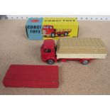 Corgi Commer (5 Ton) dropside lorry no 452 with cement bags load. Mint, box very good and extra load