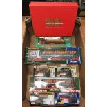 Boxed diecast vehicles including Oxford 150 years London Fire Appliances set