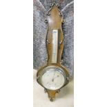 OAK BAROMETER IN THE ARTS & CRAFTS STYLE BY GAVIN JAMIESON,