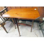 LATE 19TH CENTURY MAHOGANY SUTHERLAND TABLE