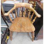 19TH CENTURY CAPTAINS CHAIR