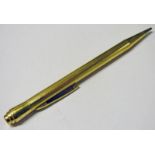 A LIFE LONG ROLLED GOLD PENCIL,