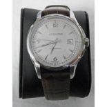 HAMILTON VIEWMATIC WRIST WATCH H 325150 WITH LEATHER STRAP WITH BOX Condition Report: