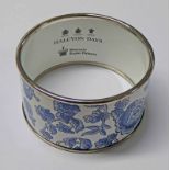 HALCYON DAYS BANGLE, TRIUMPH OF DELFT, 23 CMS OUTER CIRCUMFERENCE,