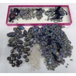 VARIOUS LABRADORITE BEADS,