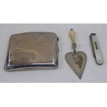 SILVER TROWEL LONDON 1875,