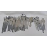 GOOD SELECTION STAINLESS STEEL CUTLERY MARKED A MICHELSEN,