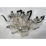 5 PIECE SILVER PLATED TEASET