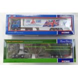 TWO CORGI MODEL HGVS INCLUDING CC 12917 - SCANIA TOPLINE LIVESTOCK TRANSPORTER,