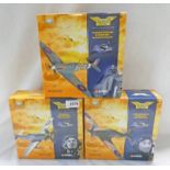 THREE CORGI MODEL AIRCRAFT FROM THE AVIATION ARCHIVE FLYING ACES RANGE INCLUDING 49002 -