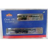 BACHMANN 31-329 00 GAUGE CLASS 105 TWO CAR DMU BR GREEN WITH SPEED WHISKERS 8 DCC.