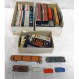 SELECTION OF 00 GAUGE ROLLING STOCK INCLUDING WAGONS CARRIAGES ETC