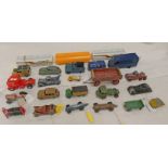 SELECTION OF PLAYWORN MODEL VEHICLES FROM CORGI, CONRAD,