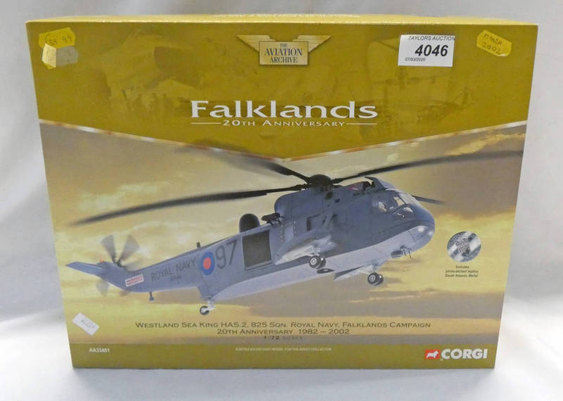 CORGI AA33401 - WESTLAND SEA KING HAS 2 825 SQN ROYAL NAVY,