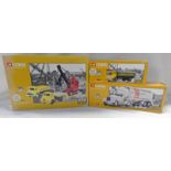 THREE CORGI MODEL VEHICLES FROM THE BUILDING BRITAIN RANGE INCLUDING 31008 - BEDFORD S LOW LOADER